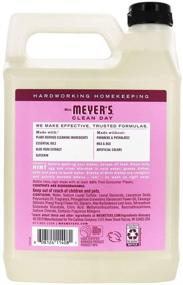 img 1 attached to Cruelty Free 48 oz Peony Scent Liquid Dish Soap Refill by Mrs. Meyer's Clean Day
