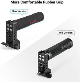 img 3 attached to SmallRig Top NATO Handle with Quick Release Rail Handgrip - 2084: Rubber for DSLR Camera Cage