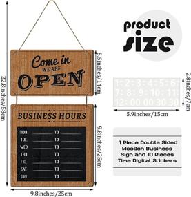 img 3 attached to Business Hanging Hangable Decorative Stickers