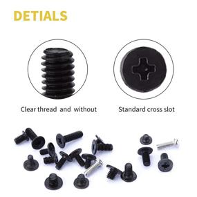 img 1 attached to 🔩 Maexxna 500pcs Laptop Screws Kit: M2 M2.5 M3 Screw Assortment for Samsung HP Lenovo Toshiba Gateway IBM Dell Sony Acer Asus SSD Hard Disk SATA