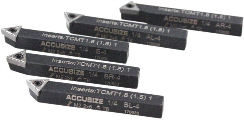 accusize indexable carbide insert 2380 5022 로고