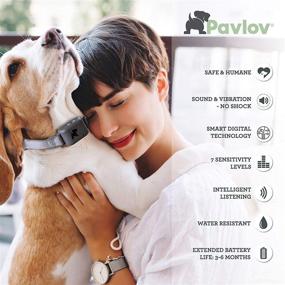 img 1 attached to 🐶 Pavlov Digital No-Bark Collar: Advanced Sound and Vibration Technology for Effective Anti-Bark Training