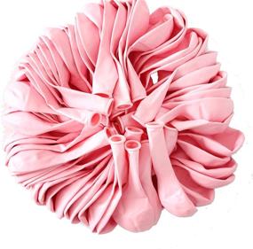 img 3 attached to 🎈 Party Balloon: 10 Inch Baby Pink Latex Balloon Decoration Pack - 100 Pieces (Baby Pink)