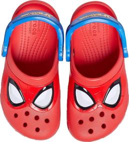 img 1 attached to Детские сабо Crocs Superhero: удобная и веселая обувь для маленьких героев