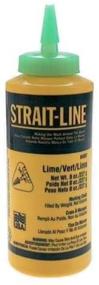 img 1 attached to 🟢 IRWIN Tools STRAIT-LINE 64907 High-Vis Green Marking Chalk, 8 oz.