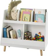 📚 haotian kmb19-w: ultimate white kids bookcase and storage display for organizing books and toys logo