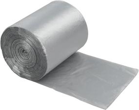 img 4 attached to 🗑️ Anbers Grey Trash Can Liners - 140 Counts, 1.2 Gallon Size