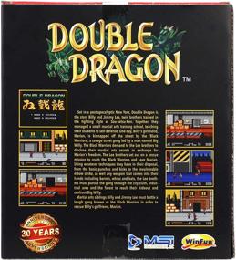 img 1 attached to Plug & Play Double Dragon Arcade Video Game