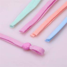 img 2 attached to 🧵 200 Pieces Elastic Cord with Adjustable Buckle - Perfect for DIY Crafts, Sewing and Mask Making - Adults and Kids (Mixed Colors)