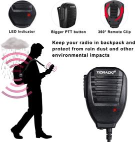 img 1 attached to 📻 TIDRADIO GM-5R GMRS Radio 2 Pack - Repeater Capable, 3800mAh Battery, Dual Band Scanning, NOAA Weather & Alarm