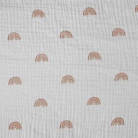 img 2 attached to Chippi & Co Little Rainbow Fitted Cotton Crib Sheet - Baby Standard Size Mattress, Unisex Nursery Bedding 52x28'' - Perfect for Boys and Girls