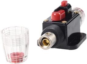 img 2 attached to Anjoshi 150A Inline Fuse Holders - Circuit Breaker for Car Audio & Amps with Overload Protection & Reset Function - Replace Fuses Inverter 12V-24V DC