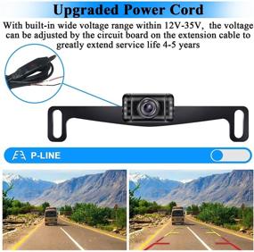 img 1 attached to 🚚 Wireless Backup Camera for Trucks with 5'' Monitor, DoHonest S23 HD 1080P Bluetooth Backup Camera for Car Van Camper - Stable Digital Signals, Supporting Additional RV Camera. Built-in Wide Voltage Range of 12V-35V.