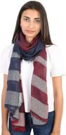 sequin finish women's fashion scarf: soft fabric, frayed edges & lightweight long shawl ideal for all seasons logo