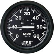🏎️ faria beede 32816 euro speedometer gps (60 mph) studded - 4, black: accurate and stylish speed monitoring device logo
