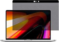 🖥️ приватный экран-привидение для macbook pro promas - матовое покрытие | совместим с mac book pro 16 дюймов (2019-2020), модель a2141 | touch bar и touch id | легко устанавливается и снимается с помощью магнитов логотип