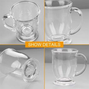 img 1 attached to ☕ QAPPDA KTZB107: Exceptional Beverage Cappuccino Drinkware for Ultimate Enjoyment