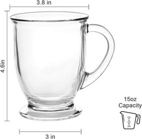 img 3 attached to ☕ QAPPDA KTZB107: Exceptional Beverage Cappuccino Drinkware for Ultimate Enjoyment