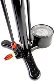 img 1 attached to 🚲 LEZYNE Classic Floor Drive Bike Pump: High Pressure 220psi, Presta & Schrader Valve, Durable Hose, 3.5" Gauge