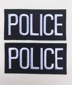 img 1 attached to 👮 Shoulder Inches Embroidered Police Officer