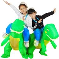 🦖 halloween inflatable dinosaur t rex costume - roar with jurassic fun! логотип