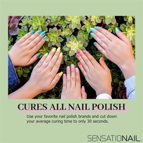 img 1 attached to Лампа для ногтей SensatioNail Gel Polish LED - безопасная и удобная автоматическая лампа для отверждения гель-лака - компактный и удобный в поездках дизайн - идеально подходит для маникюра и педикюра.