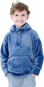 img 4 attached to Sweatshirts Hoodie Fleece Pullover Sweatshirt Boys' Clothing via Fashion Hoodies & Sweatshirts
