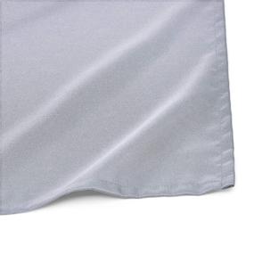 img 2 attached to 🍽️ 52-inch Amazon Basics Polyester Fabric Square Tablecloth - Washable