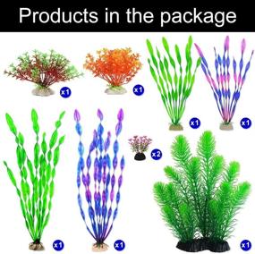 img 3 attached to PTFJZ Plants Artificial Artificial Decoration Ornaments 9Pcs