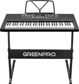 img 3 attached to GreenPro Portable Electronic Keyboard Adjustable