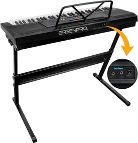 img 2 attached to GreenPro Portable Electronic Keyboard Adjustable