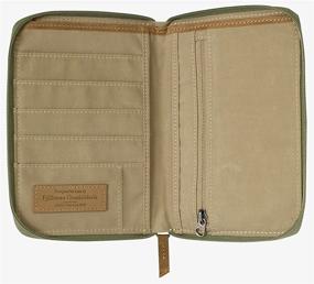 img 1 attached to Fjallraven F24220 Passport Wallet Green