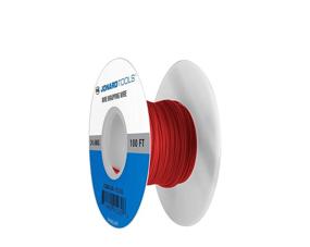 img 1 attached to 🔴 Jonard Tools - KSW24R-0100 Copper Wire Roll with Red Insulated Kynar Cover