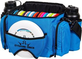 img 2 attached to High-Capacity Soldier Disc Golf Bag by Dynamic Discs: Fits 18+ Discs, On-Deck Putter Pocket, Dual Storage Compartments, Two Water Bottle Holders, Adjustable Padded Shoulder Strap Included