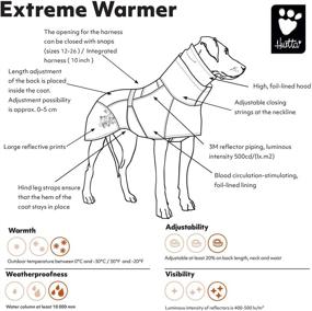 img 2 attached to ❄️ Hurtta Extreme Warmer 2, Утепленное зимнее пальто для собак для максимального тепла