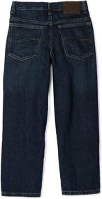 img 1 attached to 👖 Top-quality Big Boys' Loose Fit Straight Leg Jeans by Lee
