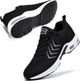 img 4 attached to Atoshopce Sneakers Lightweight Breathable Comfortable Women's Shoes and Athletic