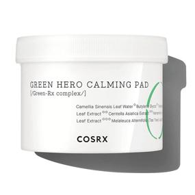 img 4 attached to 🌿 COSRX One Step Green Hero Calming Pad: 70 Pads with Green Tea Leaf Water and Centella Asiatica Extract. Exfoliating, Cleansing, and Paraben-Free!