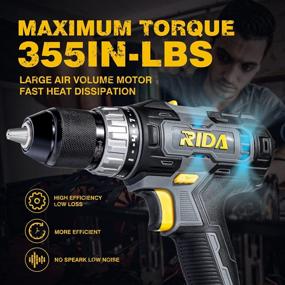 img 2 attached to RIDA Cordless Lithium Ion 0-1500RPM Accessories: Power-Packed Versatility on the Go