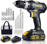 rida cordless lithium ion 0-1500rpm accessories: power-packed versatility on the go логотип