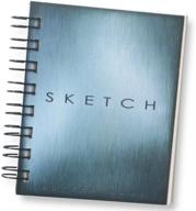 sketchbook for drawing and mixed media 4&#34 logo