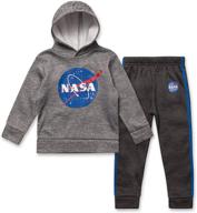 🚀 nasa logo boys everyday active wear bundle pants set - 2-piece or 3-piece options for iml logo