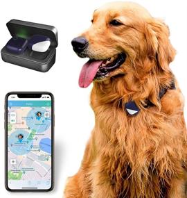 img 4 attached to ПЭТФОН Трекер для животных с GPS: без ежемесячной платы, устройство для отслеживания в реальном времени с мониторингом активности, управление через приложение для собак и других домашних питомцев.