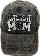 lokidve embroidered volleyball distressed baseball logo