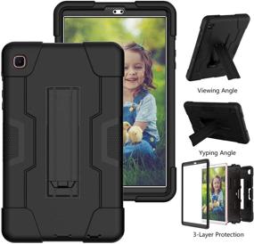 img 2 attached to 📱 Bingcok Heavy Duty Shockproof Case for Samsung Galaxy Tab A7 Lite 8.7 - Full-Body Protection, 2021 Model, SM-T220/SM-T225