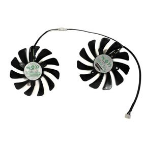 img 3 attached to ⚙️ Enhanced Cooling Fans (100MM Diameter 42mm42mm Holes Pitch GAA8S2U) for ZOTAC GeForce GTX1070 Ti GTX 1080 Ti AMP Edition ZT-P10710C-10P ZT-P10700N-10P ZT-P10810D-10P Graphics Cards