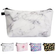 💄 cute makeup bag - waterproof organizer pouch for women and girls, perfect for travel and purse logo