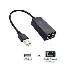 img 3 attached to 💻 Cable Matters Gigabit USB to Ethernet Adapter - Ideal for Switch Game Console, Laptop & More (USB 3.0 to 10/100/1000 Mbps Ethernet Adapter)