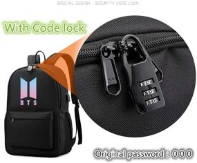 img 2 attached to Рюкзак AliKpop Bookbag Taehyung Jungkook