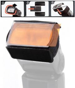 img 2 attached to Enhance Flash Photography with Godox CF-07 7 Color Universal Speedlite Filters Kit